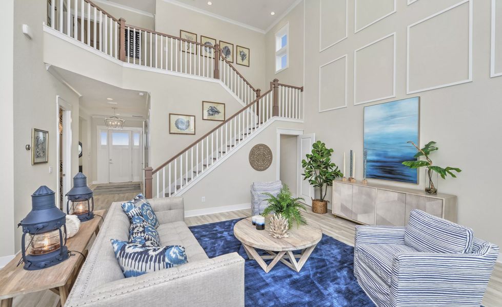 Furnished interior view inside a new home in Seven Pines, Jacksonville (Image 12).