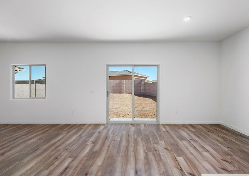 Representative unfurnished interior of a home built from the Palo Verde by LGI Homes in Star Valley, Tucson (Image 12).