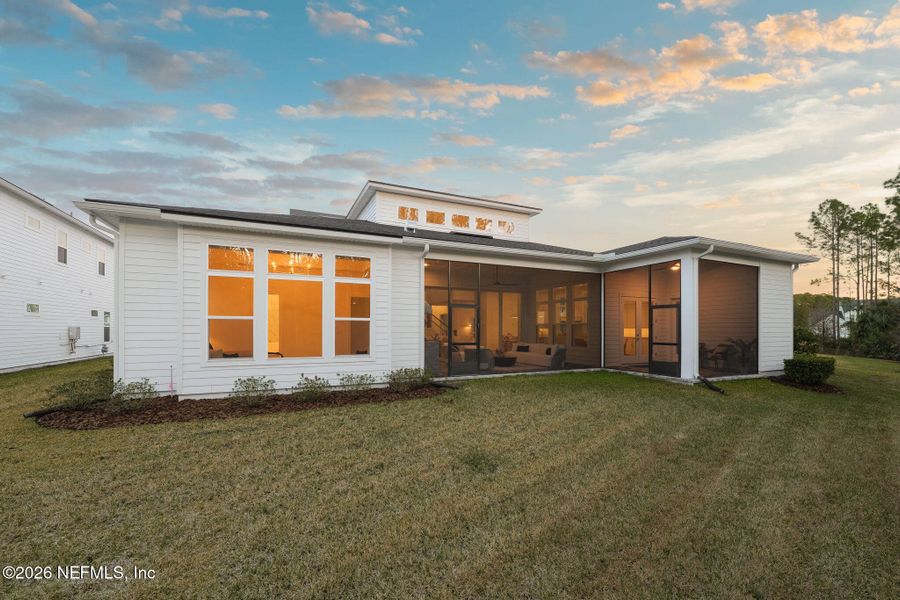 Exterior details and patio area of a home in Nocatee, Ponte Vedra (Image 33). Exterior details and patio area of a home in Nocatee, Ponte Vedra (Image 33).