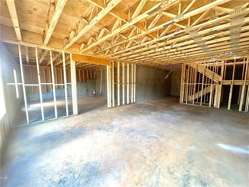 In-progress construction of a new home in The Pointe at Heron Bay, Locust Grove, GA (Image 8).