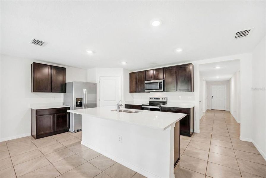 Furnished interior view inside a new home in , Ocala (Image 6).