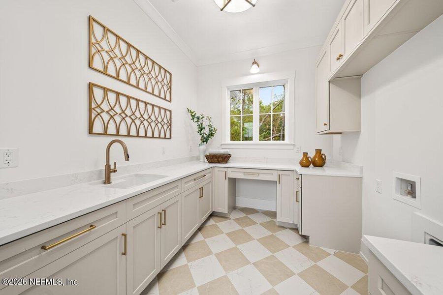 Furnished interior view inside a new home in , Jacksonville (Image 11).