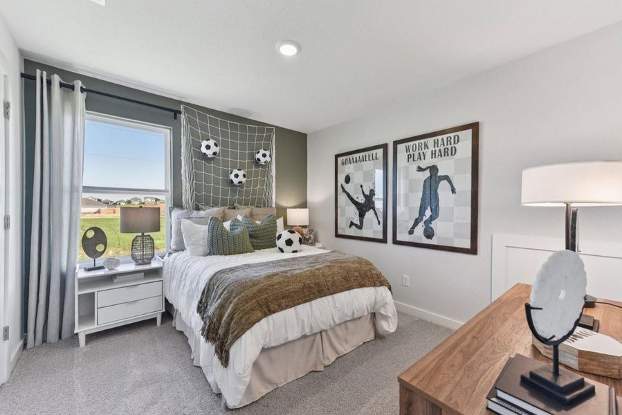 Furnished interior view inside a new home in Eastwood at Sonterra, Jarrell (Image 15).