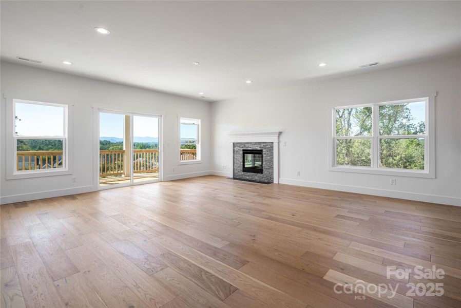 Spacious, unfurnished interior of a new home in , Asheville (Image 33). Spacious, unfurnished interior of a new home in , Asheville (Image 33).