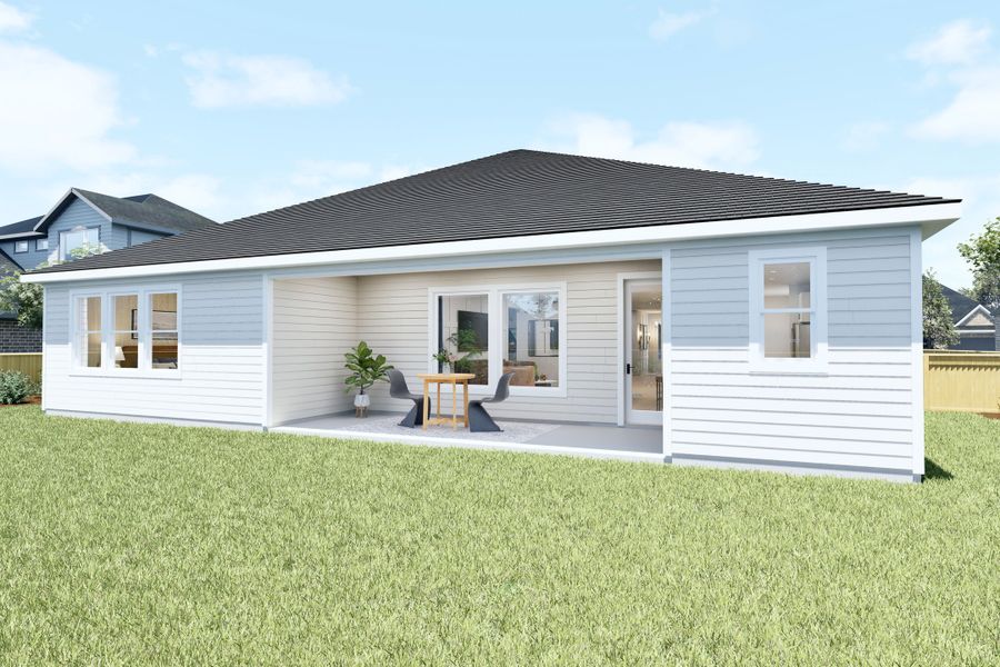 Representative exterior details of a home built from the The Fennel by David Weekley Homes in The Preserve at Laurelton – Haven Collection, Green Cove Springs (Image 3).
