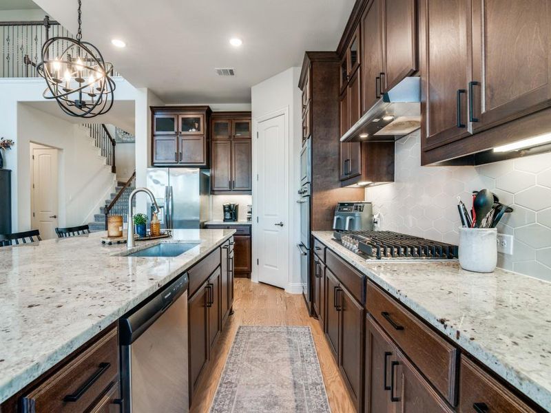 Furnished interior view inside a new home in , Wylie (Image 11). Furnished interior view inside a new home in , Wylie (Image 11).