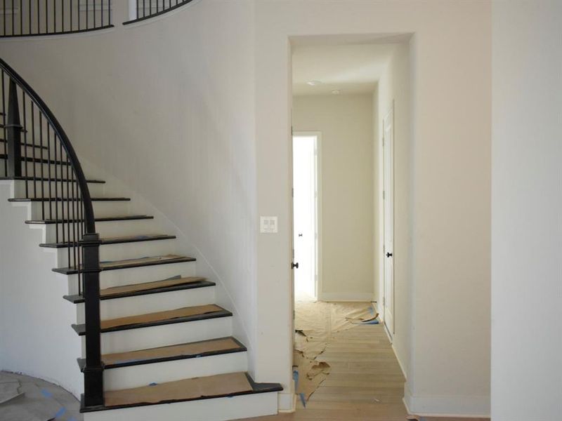 Stairs and Front Hallway