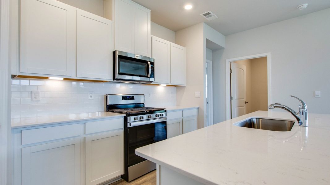 Furnished interior view inside a new home in Nexus South, Gallatin (Image 8).
