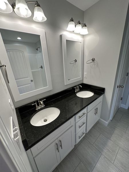 Furnished interior view inside a new home in Peyton Pointe, Inman (Image 6).