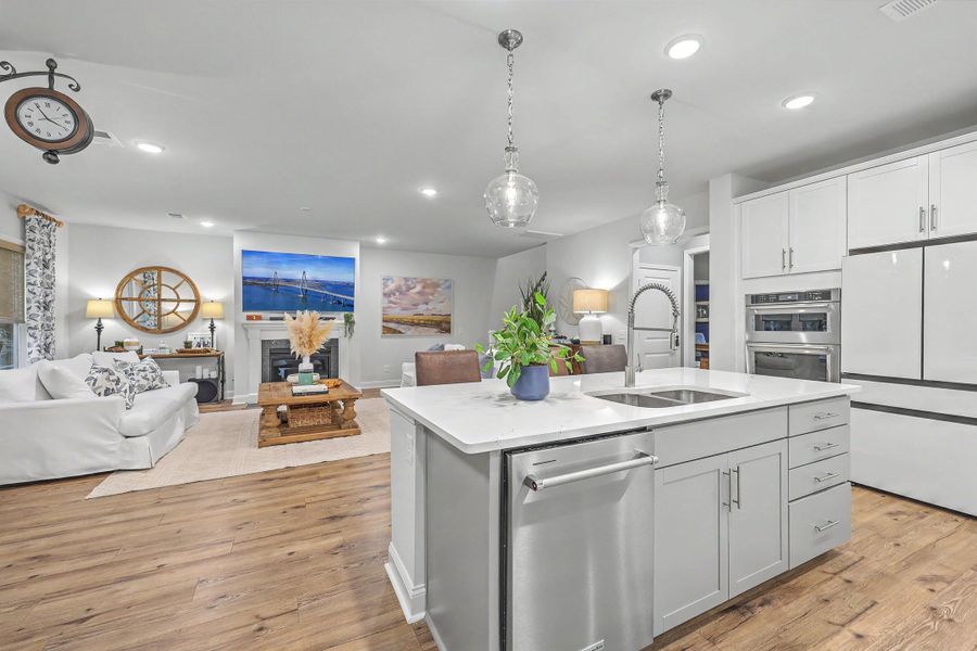 Furnished interior view inside a new home in Sea Island Preserve, Johns Island (Image 19).