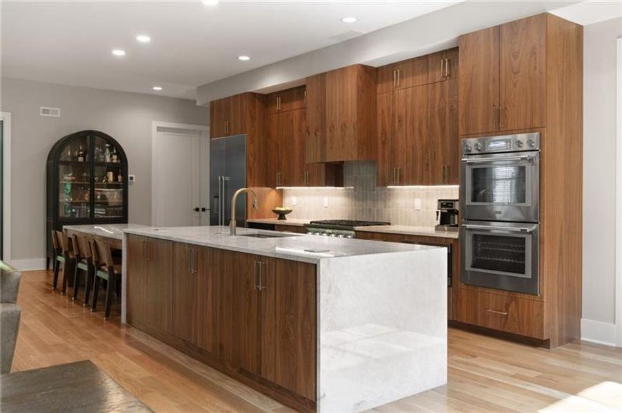 Furnished interior view inside a new home in , Atlanta (Image 43).