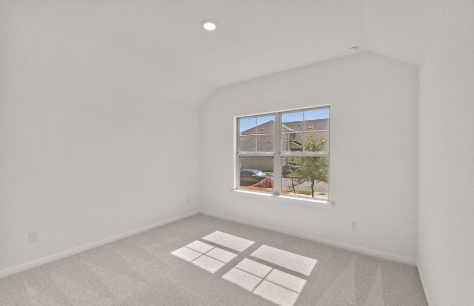 Spacious, unfurnished interior of a new home in Saddleback at Santa Rita Ranch, Liberty Hill (Image 35). Spacious, unfurnished interior of a new home in Saddleback at Santa Rita Ranch, Liberty Hill (Image 35).