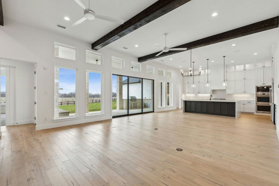 Representative unfurnished interior of a home built from the Custom 3580 by Kindred Homes in The Vines, Haslet (Image 16). Representative unfurnished interior of a home built from the Custom 3580 by Kindred Homes in The Vines, Haslet (Image 16).