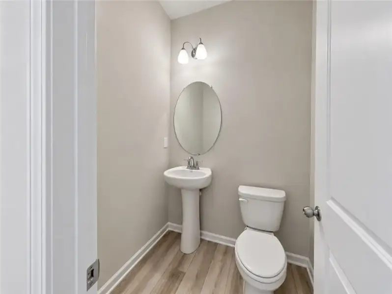 Furnished interior view inside a new home in Walden Park – The Retreat, Lithonia (Image 11).
