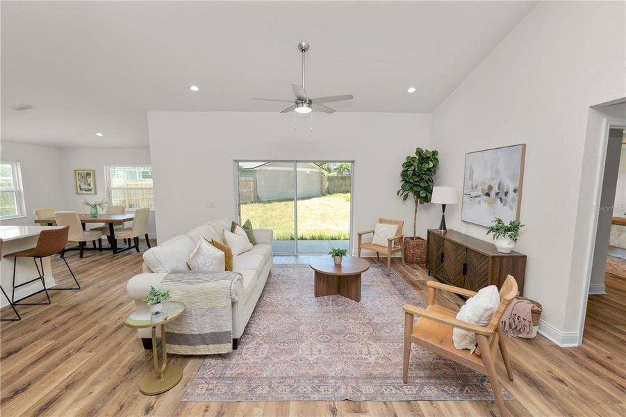 Furnished interior view inside a new home in , Eagle Lake (Image 9).