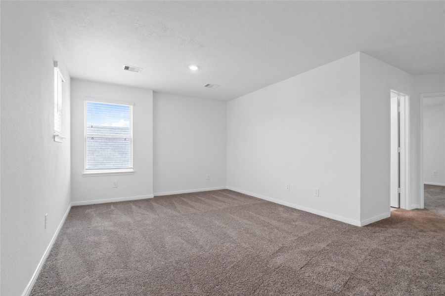 Upstairs, enjoy the Loft—an additional living area perfect for a game room, media space, or a peaceful retreat. Upstairs, enjoy the Loft—an additional living area perfect for a game room, media space, or a peaceful retreat.