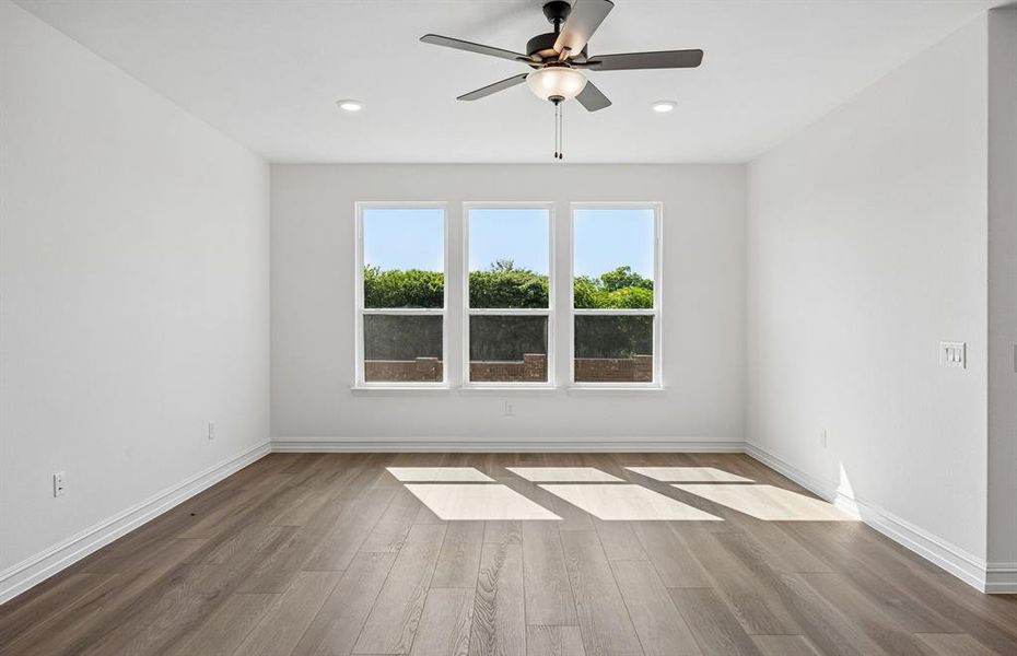 Natural light in gathering room