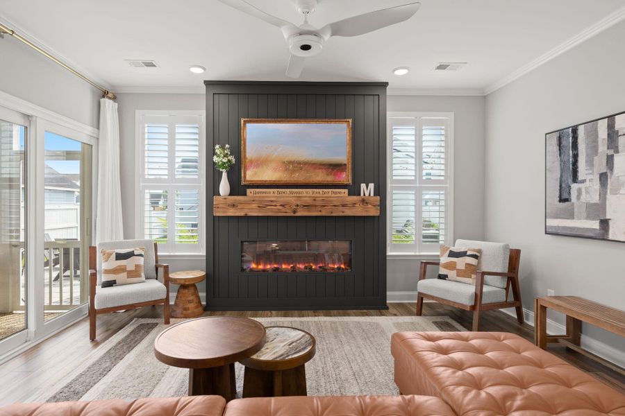 Furnished interior view inside a new home in Nexton, Summerville (Image 45). Furnished interior view inside a new home in Nexton, Summerville (Image 45).