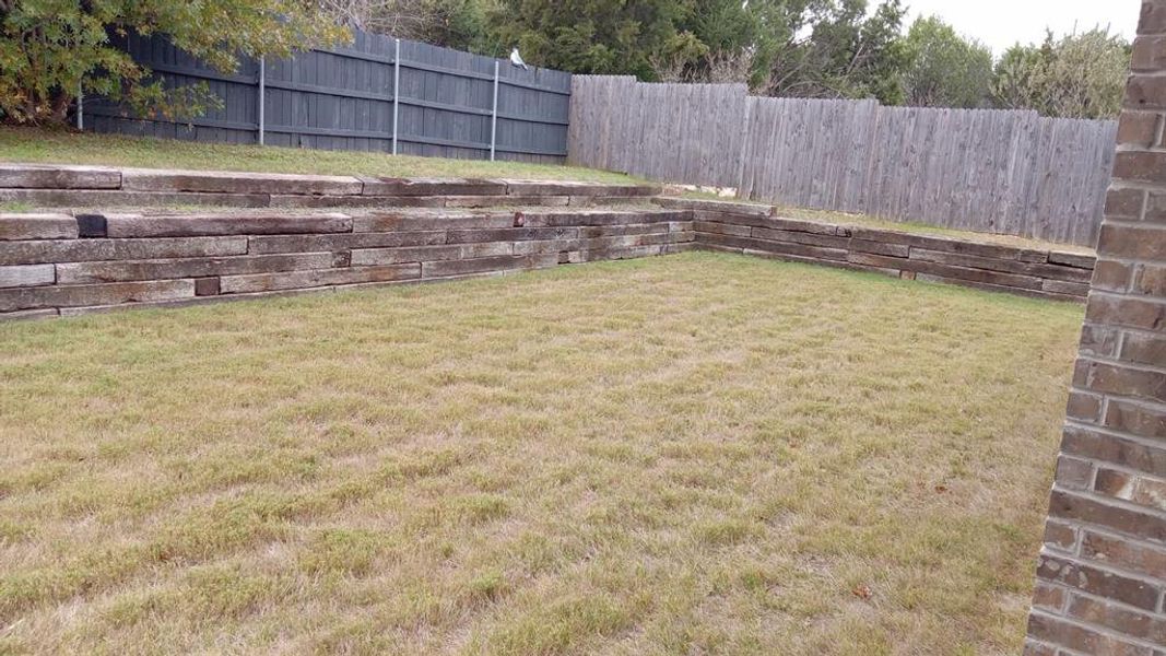 Exterior details and patio area of a home in , Granbury (Image 22). Exterior details and patio area of a home in , Granbury (Image 22).