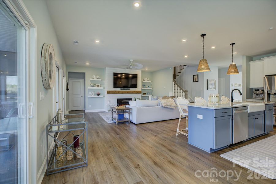 Furnished interior view inside a new home in Lakeside Glen, York (Image 43).