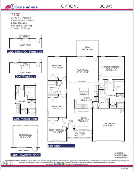 Open folder 50' plans