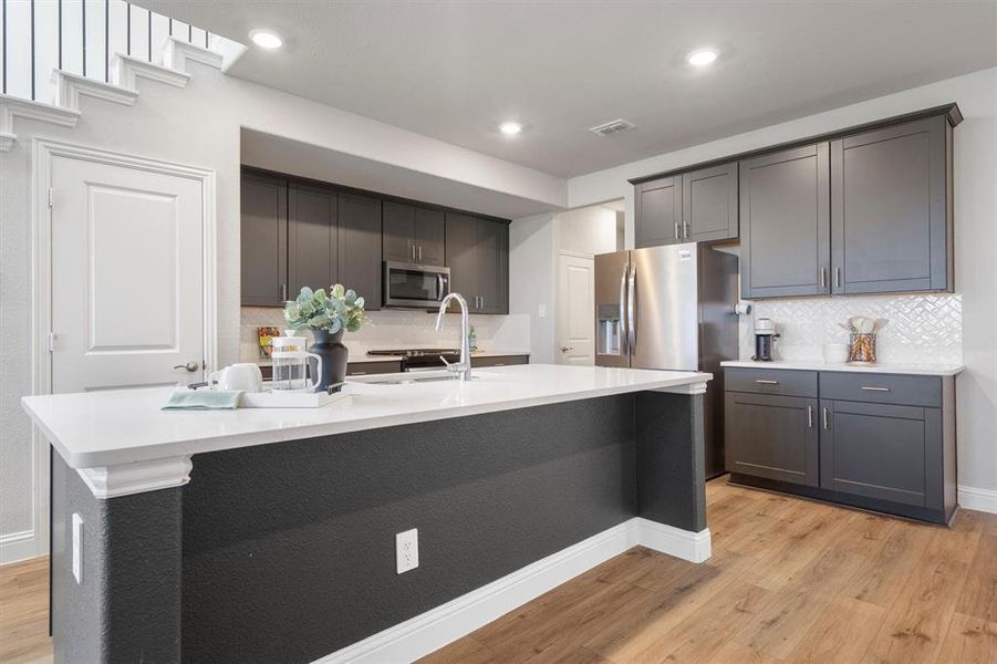 Furnished interior view inside a new home in , Corinth (Image 5). Furnished interior view inside a new home in , Corinth (Image 5).