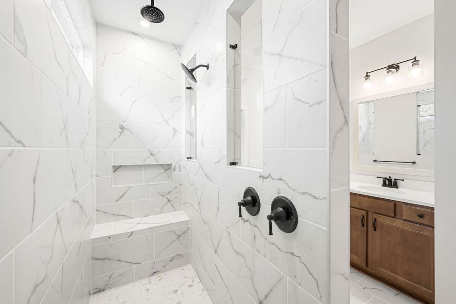 Close-up of interior finishes inside a home in Waterways, Richmond Hill (Image 11).