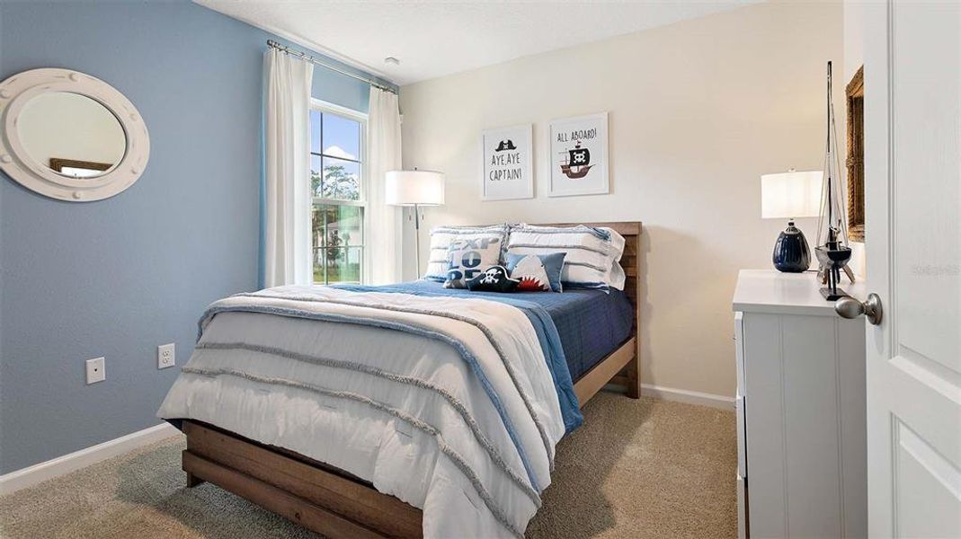 Furnished interior view inside a new home in Bridgewater, St. Augustine (Image 15).