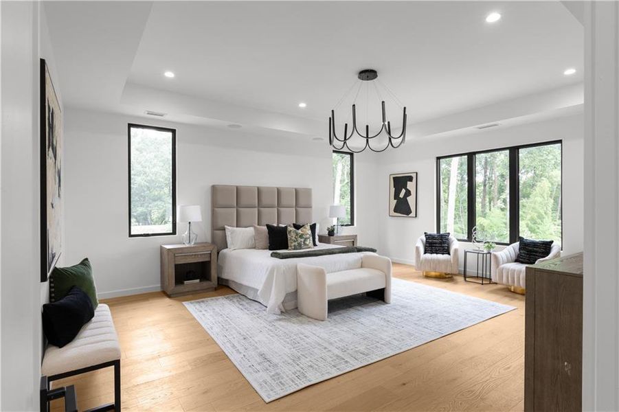 Furnished interior view inside a new home in , Atlanta (Image 58). Furnished interior view inside a new home in , Atlanta (Image 58).