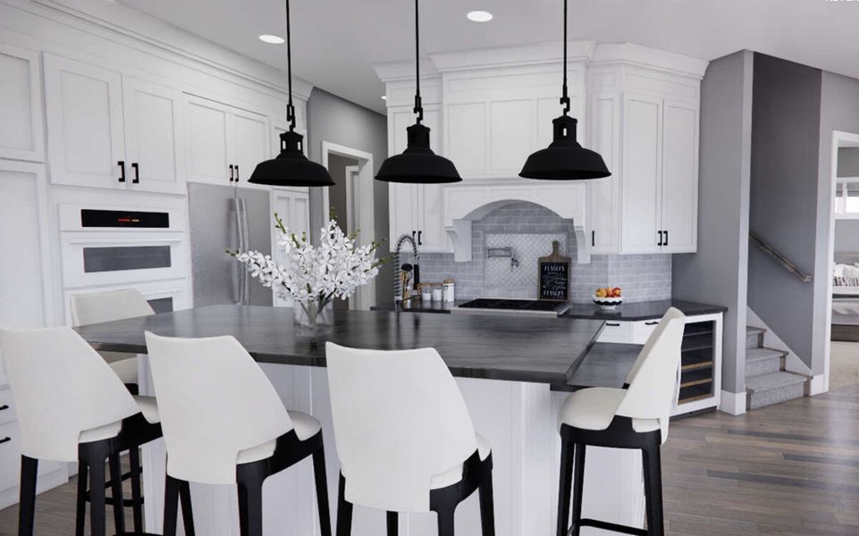 Representative furnished interior of a home built from the Milton by Zeal Home Builders in Patti Lynn Hills, Paradise (Image 12).