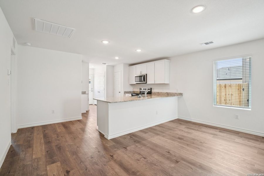 Furnished interior view inside a new home in , New Braunfels (Image 7). Furnished interior view inside a new home in , New Braunfels (Image 7).