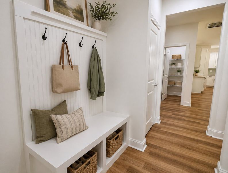 Furnished interior view inside a new home in Country Club Creek, Ayden (Image 5).