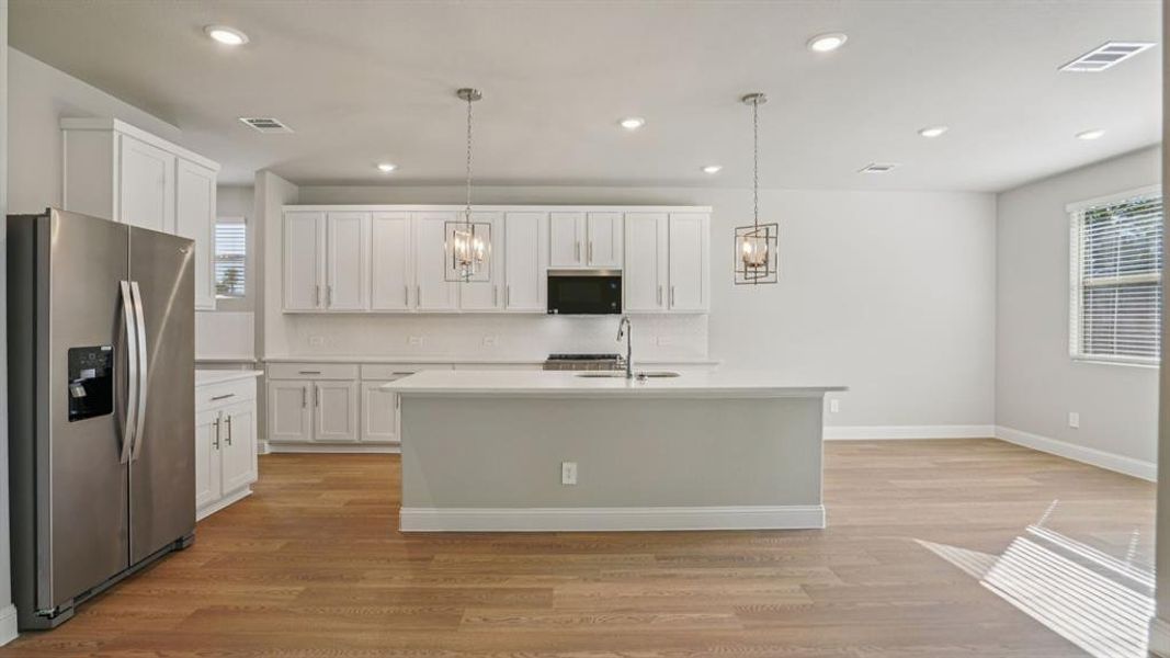 Photo is not of the actual home, but is an inspirational photo of builder’s model home and may depict options, furnishings, and/or decorator features that are not included.