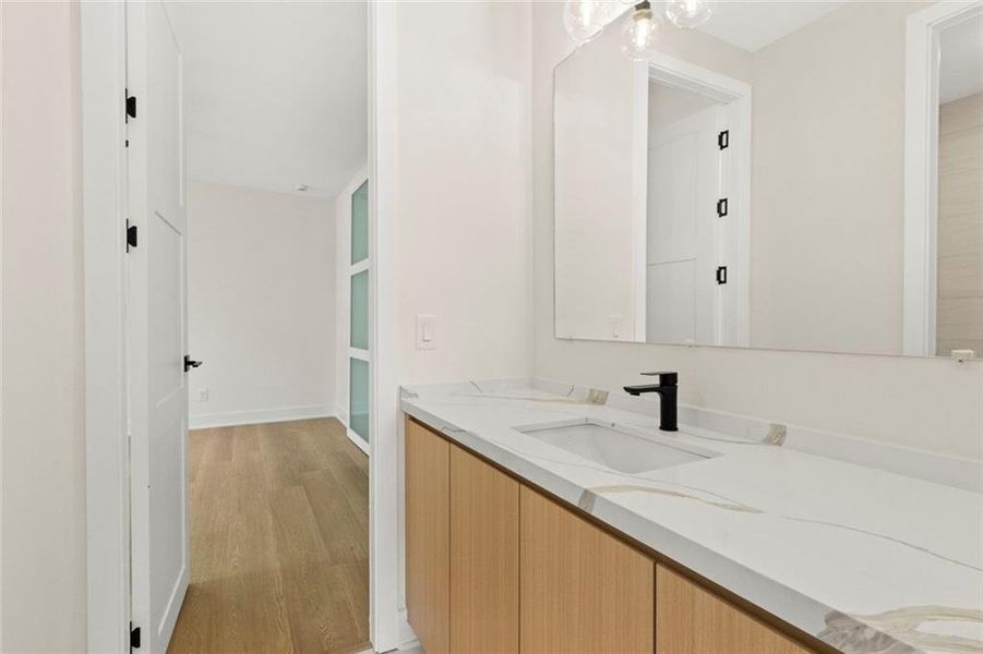 Furnished interior view inside a new home in , Fairburn (Image 39).