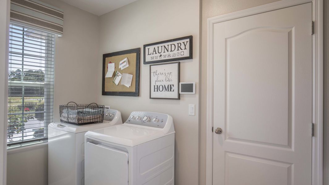 Representative furnished interior of a home built from the Victoria by Maronda Homes in Malabar Springs, Palm Bay (Image 10).