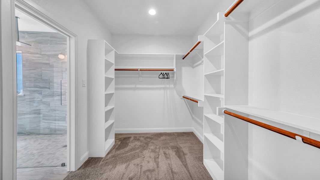 Representative unfurnished interior of a home built from the Clementine by Zeal Home Builders in Saddle Crest Estates, Weatherford (Image 66).