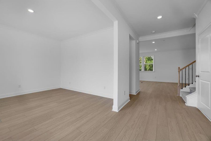 Spacious, unfurnished interior of a new home in Falls Creek, Flowery Branch (Image 28). Spacious, unfurnished interior of a new home in Falls Creek, Flowery Branch (Image 28).