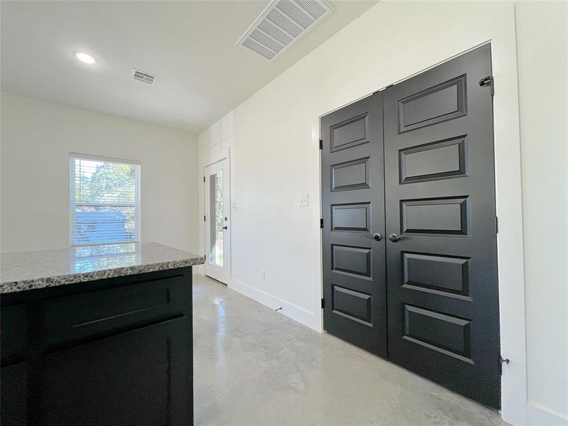 View of entrance foyer