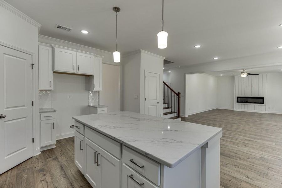 Furnished interior view inside a new home in , Commerce (Image 14).