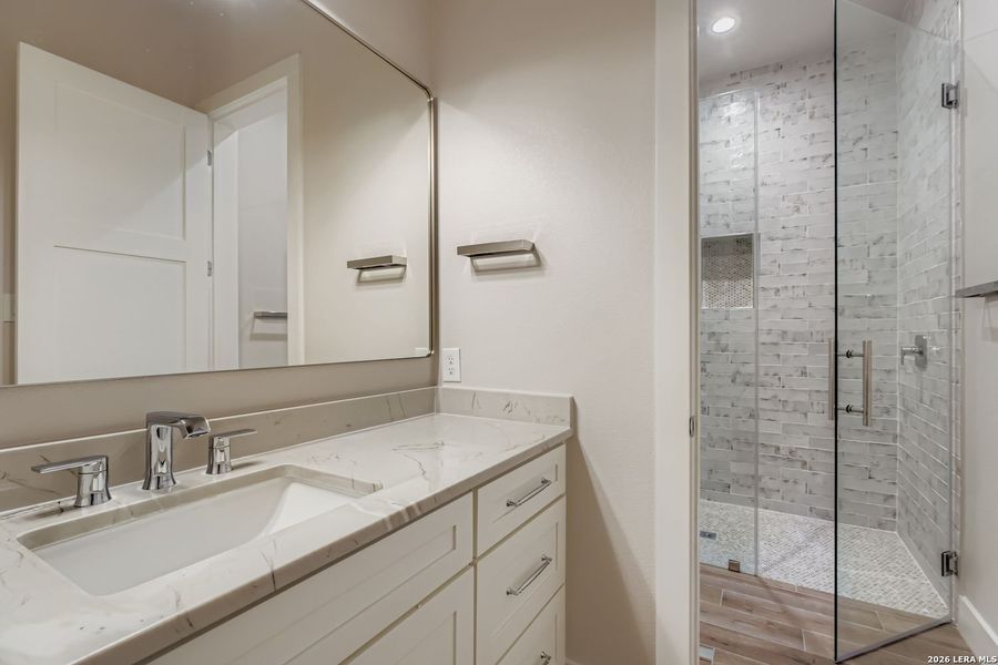 Furnished interior view inside a new home in , San Antonio (Image 4).