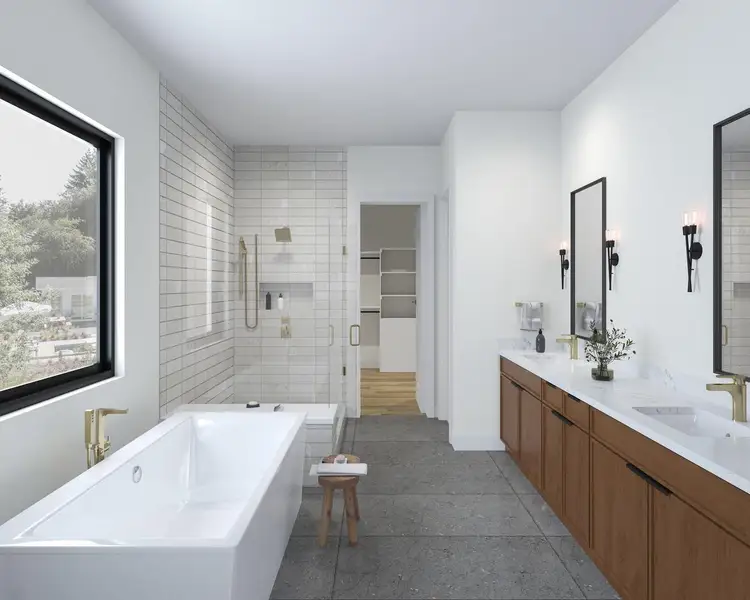 Representative rendering of a similar floor plan and design scheme