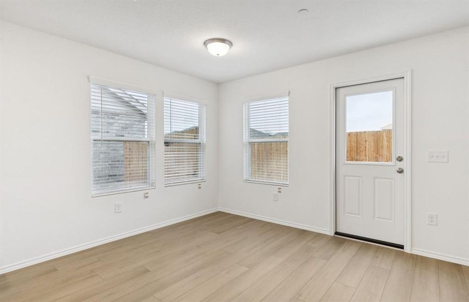 Gathering room with tray ceiling Gathering room with tray ceiling