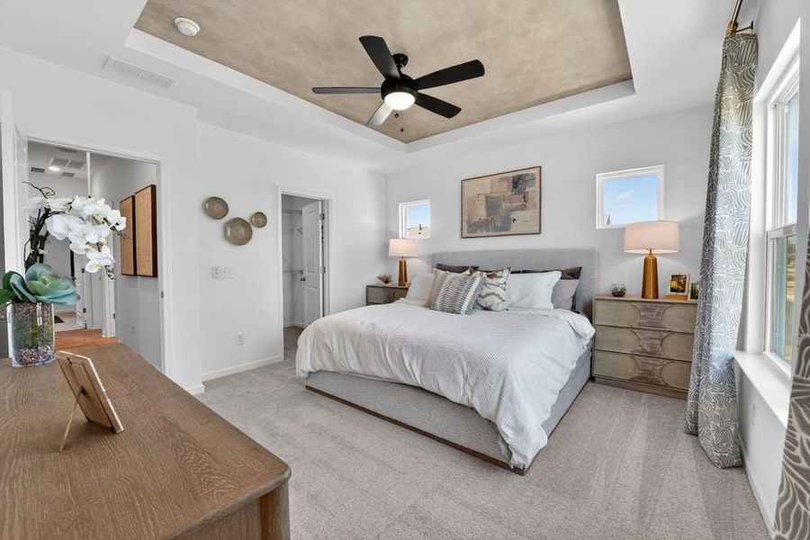 Furnished interior view inside a new home in Indian Trail Townhomes, Indian Trail (Image 5).