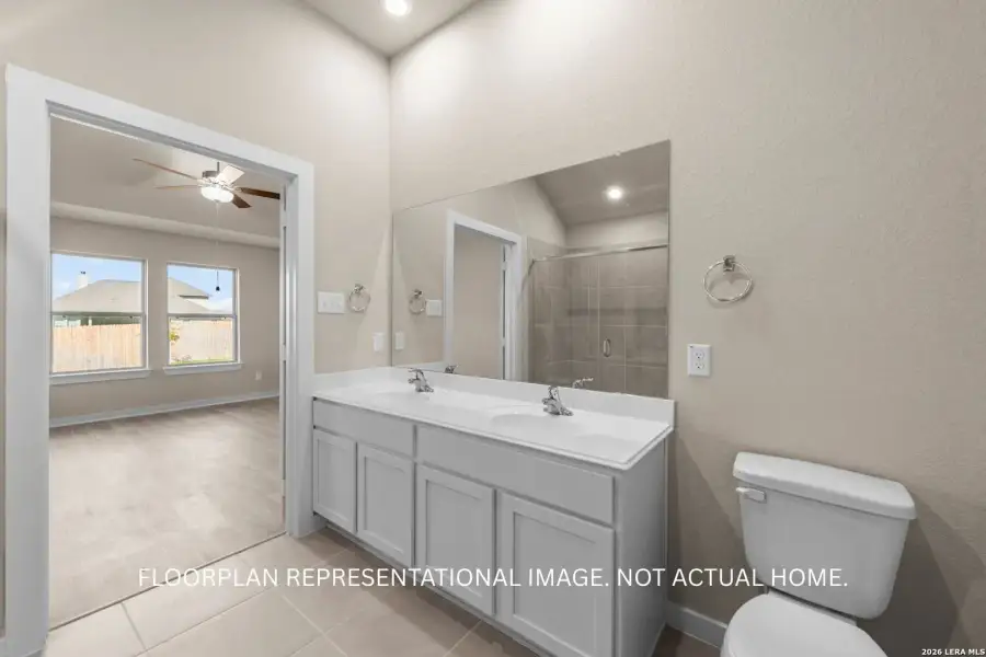 Furnished interior view inside a new home in Greenspoint Heights, Seguin (Image 11).