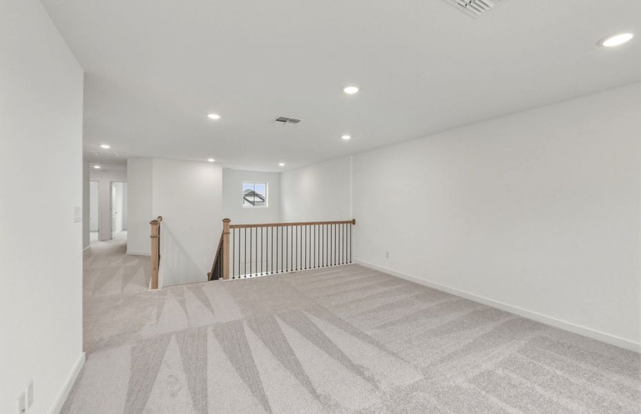 Spacious, unfurnished interior of a new home in Wolf Ranch, Georgetown (Image 50). Spacious, unfurnished interior of a new home in Wolf Ranch, Georgetown (Image 50).