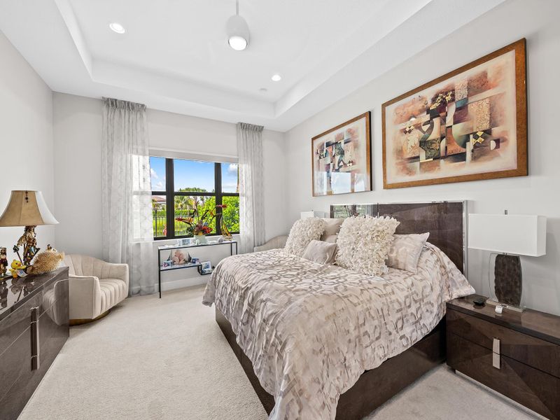 Furnished interior view inside a new home in , Boynton Beach (Image 24).