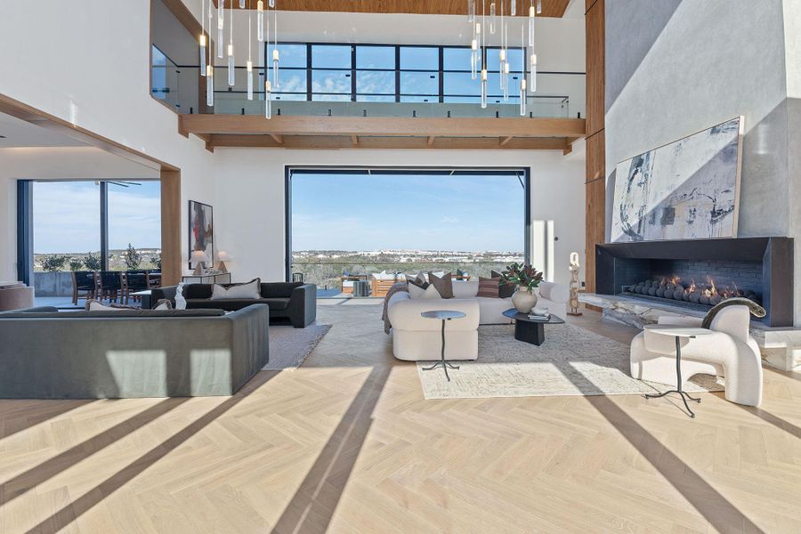 Furnished interior view inside a new home in , Austin (Image 16). Furnished interior view inside a new home in , Austin (Image 16).