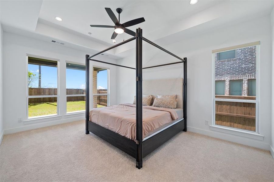 Furnished interior view inside a new home in North Sky, Celina (Image 27). Furnished interior view inside a new home in North Sky, Celina (Image 27).