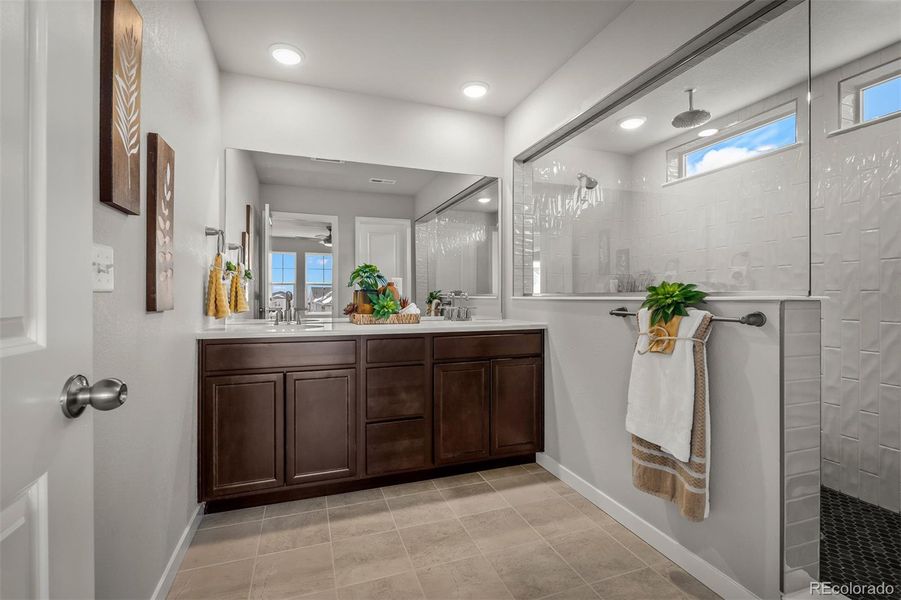 Furnished interior view inside a new home in Revel Crossing at Wolf Ranch – The Ascent Collection, Colorado Springs (Image 14).