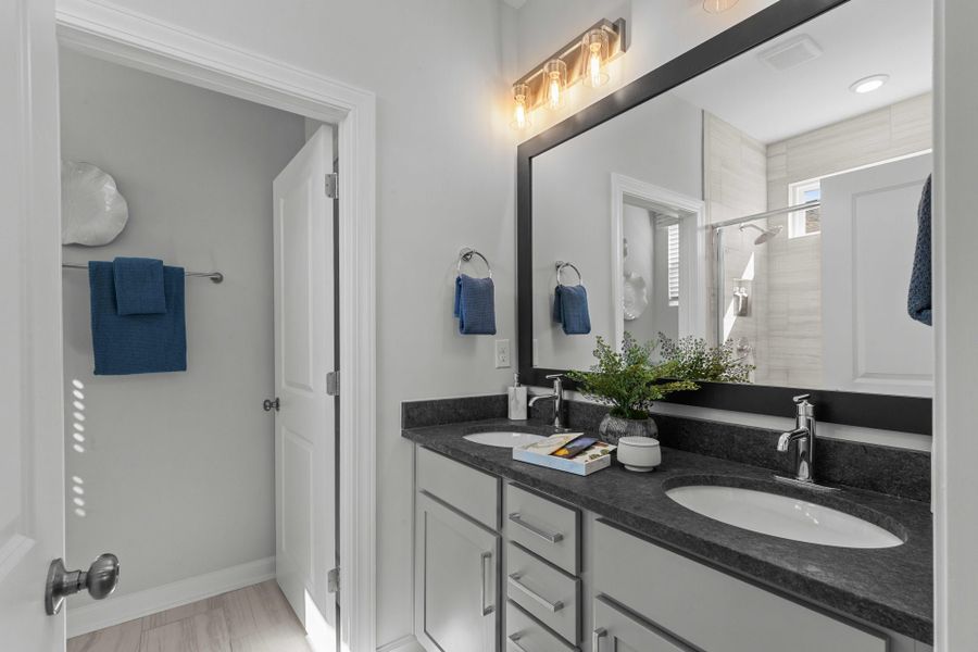 Representative furnished interior of a home built from the The Orchid by Chesapeake Homes in Coastal Club of the Carolinas, Calabash (Image 32).